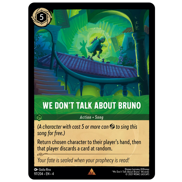 Disney Lorcana TCG - We Don't Talk About Bruno - 97/204