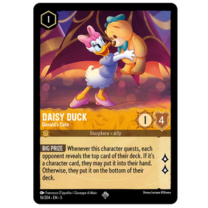 Disney Lorcana TCG - Daisy Duck Donald's Date - 16/204