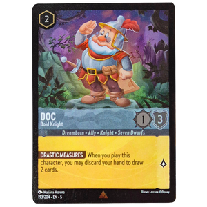 Disney Lorcana TCG - Doc Bold Knight - 193/204 - Cold Foil