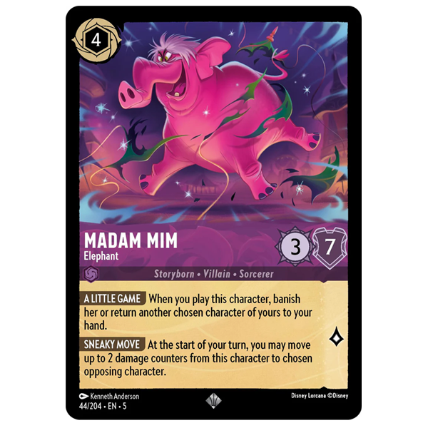 Disney Lorcana TCG - Madam Mimim Elephant - 44/204