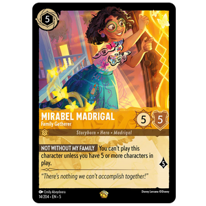 Disney Lorcana TCG - Mirabel Madrigal Family Gatherer - 14/204