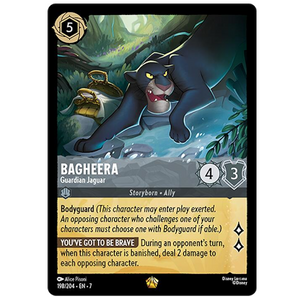 Disney Lorcana TCG - Bagheera Guardian Jaguar - 198/204