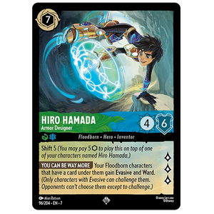 Disney Lorcana TCG - Hiro Hamada Armor Designer - 96/204