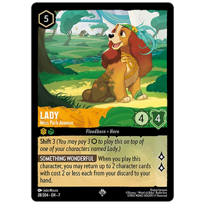 Disney Lorcana TCG - Lady Miss Park Avenue - 28/204