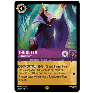 Disney Lorcana TCG - The Queen Jealous Beauty - 74/204