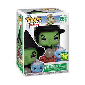 The Wizard of Oz - Wicked Witch with Winged Monkey SDCC 2024 Exclusive Pop! Vinyl Figure