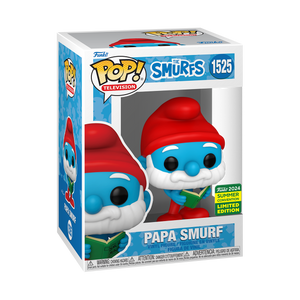 The Smurfs - Papa Smurf SDCC 2024 Exclusive Pop! Vinyl Figure