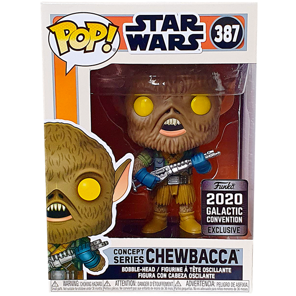 Star Wars - Chewbacca Concept Series 2020 Galactic Exclusive Pop! Vinyl Figure