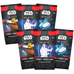 Star Wars Unlimited - Spark of Rebellion - Booster Pack x6