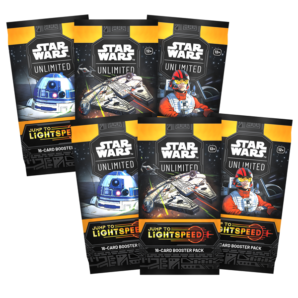 Star Wars Unlimited - Jump to Lightspeed - Booster Pack x6