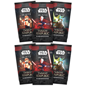 Star Wars Unlimited - Twilight of the Republic - Booster Pack x6