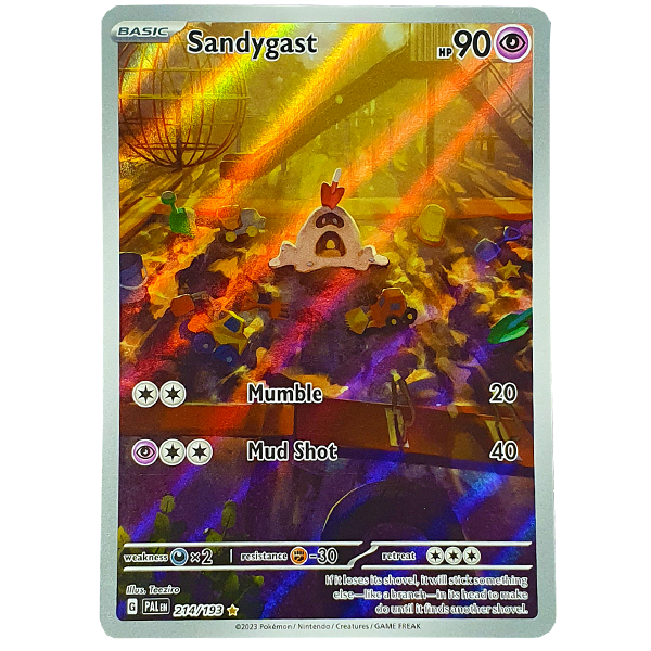 POKÉMON TCG - Sandygast Illustration Rare - 214/193