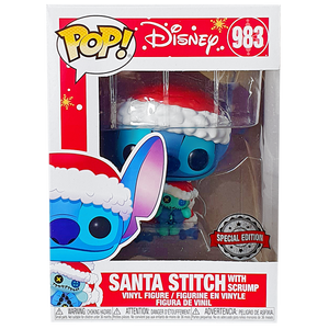 Disney - Santa Stitch with Scrump Exclusive Pop! Vinyl Figure