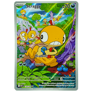 POKÉMON TCG - Scraggy Illustration Rare - 138/086