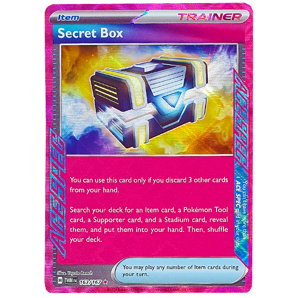 POKÉMON TCG - Secret Box Ace Rare - 163/167