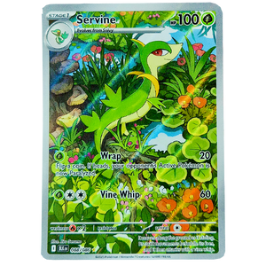 POKÉMON TCG - Servine Illustration Rare - 088/086