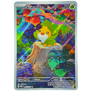 POKÉMON TCG - Sewaddle Illustration Rare - 087/086