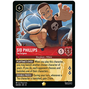 Disney Lorcana TCG - Sid Phillips Toy Surgeon  - 126/204