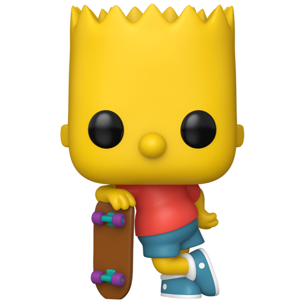 The Simpsons - Bart with Skateboard Pop! Vinyl Figure