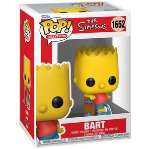 The Simpsons - Bart with Skateboard Pop! Vinyl Figure