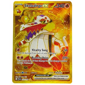 POKÉMON TCG - Skeledirge EX Gold Secret Rare - 272/193