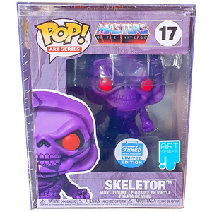 Masters of the Universe - Skeletor Art Series Funko Shop Exclusive Pop! Vinyl Figure with Pop! Stacks