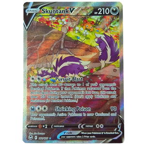 POKÉMON TCG - Skuntank V Full Art Ultra Rare - 181/195
