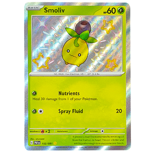 POKÉMON TCG - Smoliv Shiny Rare - 102/091