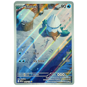 POKÉMON TCG - Snover Illustration Rare - 140/132