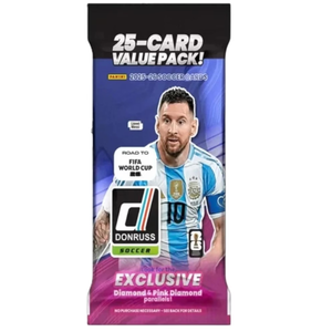 FIFA - 2025-26 Panini Donruss Road to World Cup Soccer Trading Cards - Fat Pack