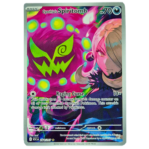 POKÉMON TCG - Cynthia's Spiritomb Illustration Rare - 244/217