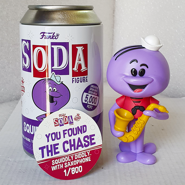 Hanna Barbera - Squiddly Diddly Chase SODA Figure