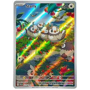 POKÉMON TCG - Starly Illustration Rare - 221/198