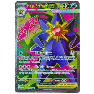 POKÉMON TCG - Mega Starmie ex Full Art Ultra Rare - 102/088