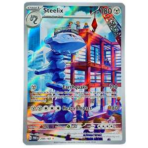 POKÉMON TCG - Steelix Illustration Rare - 208/182