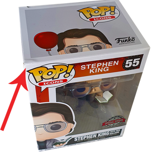 Stephen King - Stephen King with Red Balloon US Exclusive Pop! Vinyl Figure