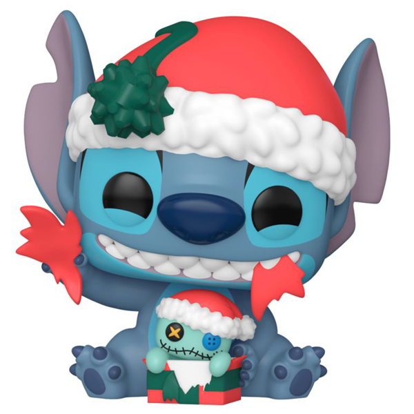 Lilo & Stitch: Holiday - Stitch Unwrapping Gift Exclusive Pop! Vinyl Figure