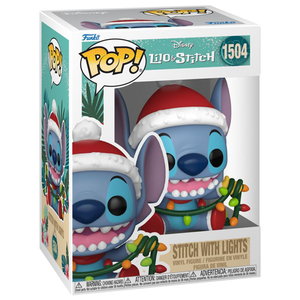 Lilo & Stitch: Holiday - Stitch with Lights Pop! Vinyl Figure