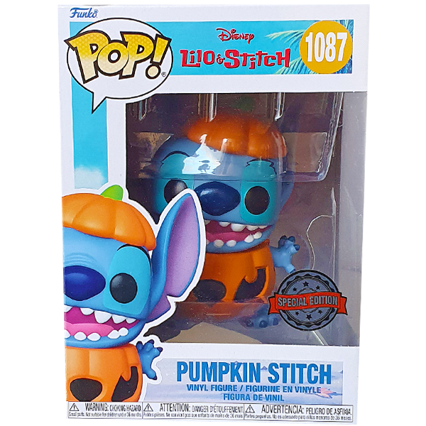 Lilo & Stitch - Pumpkin Stitch Exclusive Pop! Vinyl Figure