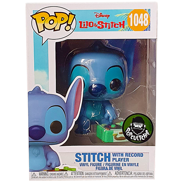 Lilo & Stitch - Stitch with Record Player Exclusive Pop! Vinyl Figure