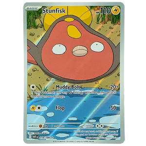 POKÉMON TCG - Stunfisk Illustration Rare - 118/086