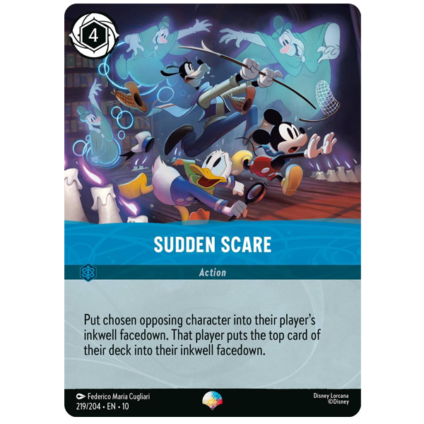 Disney Lorcana TCG - Sudden Scare - 219/204 - Epic