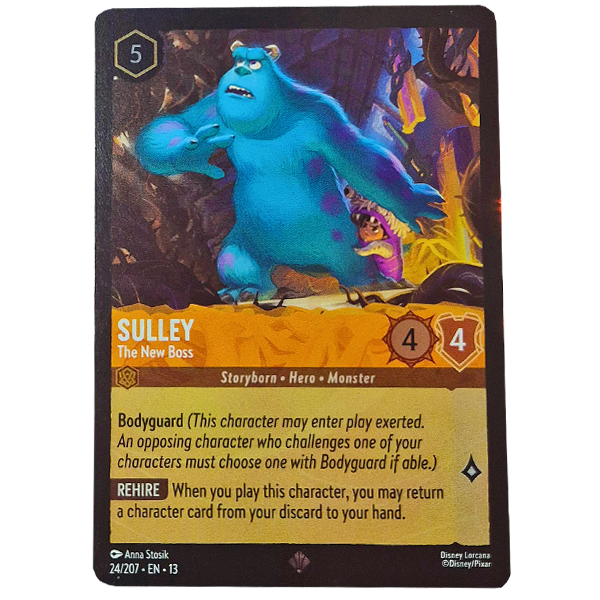 Disney Lorcana TCG - Sulley The New Boss - 24/204 - Cold Foil