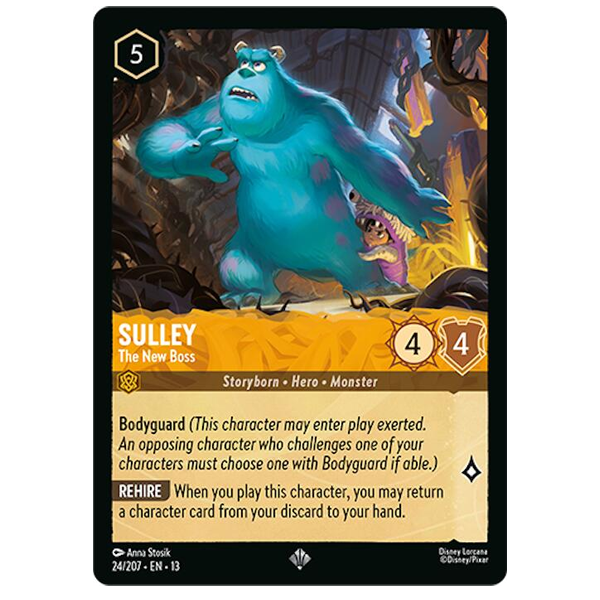 Disney Lorcana TCG - Sulley The New Boss - 24/204
