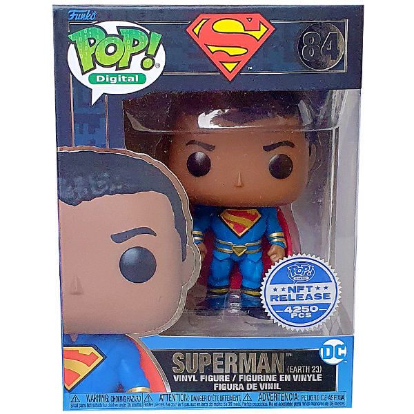 エラディケータースーパーマンDC NFT Funko pop