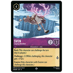 Disney Lorcana TCG - Sven Leaping Reindeer - 60/204