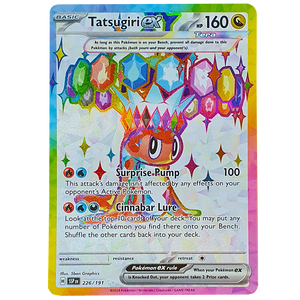 POKÉMON TCG - Tatsugiri EX Ultra Rare - 226/191