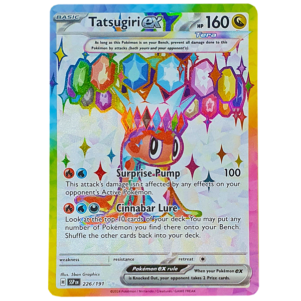 POKÉMON TCG - Tatsugiri EX Ultra Rare - 226/191