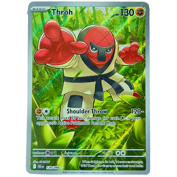 POKÉMON TCG - Throh Illustration Rare - 128/086