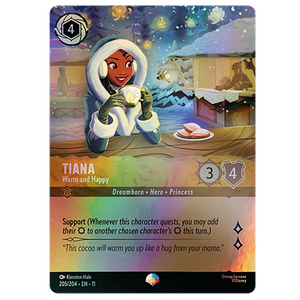 Disney Lorcana TCG - Tiana Warm and Happy - 205/204 - Epic